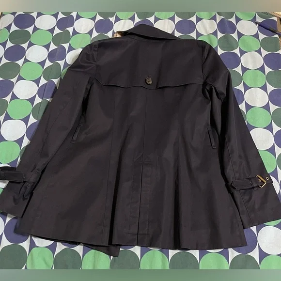 Burberry Blue Label Crestbridge Navy Double-Breasted Women's Jacket - Picture 5 of 11